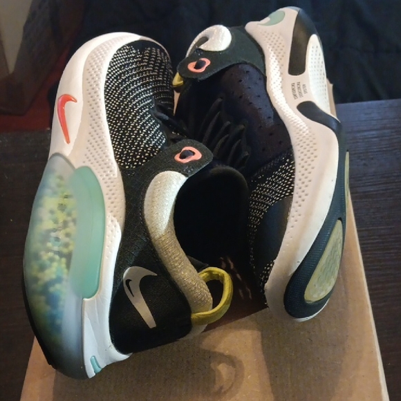 Nike Joyride Run Flyknit Rare Off Noir Mens 11 Womens 12.5 EUC - Picture 7 of 10